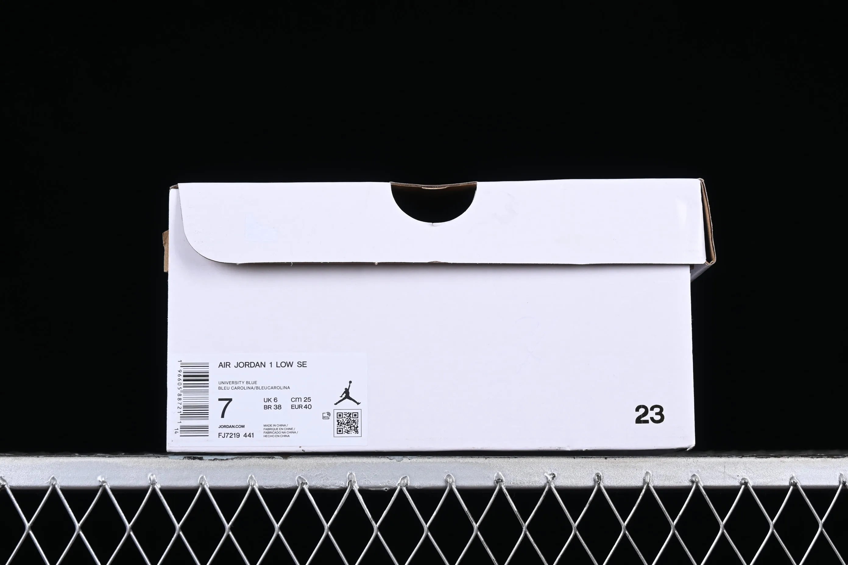 All categories Air Jordan Jordan series basketball shoes Air Jordan 1 Low Air Jordan 1 Low "Born To Fly" AJ1 Joe 1 Flame North Carolina Blue FJ7219-441